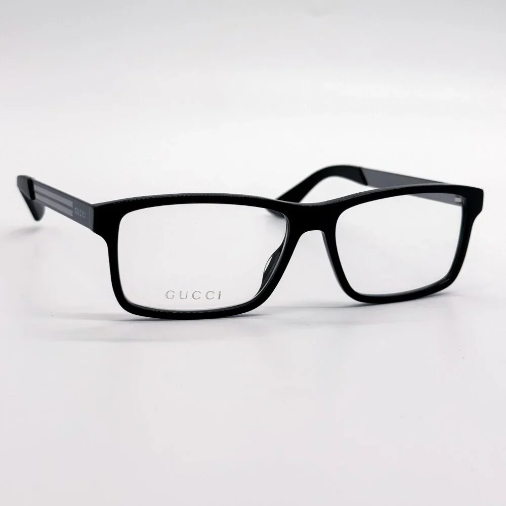 NEW GUCCI GG0692O 004 UNISEX BLACK/GREY EYEGLASSES GUCCI